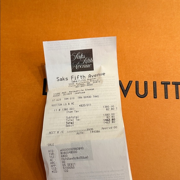 Louis Vuitton large Orange Box - Picture 2 of 3